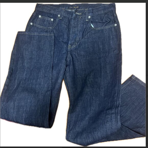 J Crew Mens Regular Fit Straight Leg 32x32 Indigo Wash - Picture 4 of 4